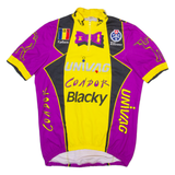 BLACKY Mens Jersey Purple 1/4 Zip L