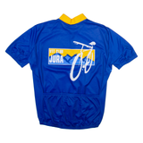 BICYCLE LINE Mens Jersey Blue 1/4 Zip 3XL