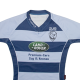 BADGER RUGBY UK Womens Jersey Blue V-Neck S