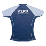 BADGER RUGBY UK Womens Jersey Blue V-Neck S