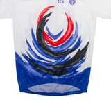 NEW TREND Mens Jersey White 1/2 Zip XL