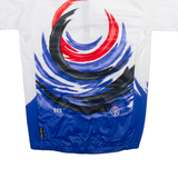 NEW TREND Mens Jersey White 1/2 Zip XL