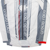 PACTIMO Full Zip Mens Jersey White Long Sleeve XS