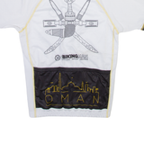 SOLOSALITA Full Zip Mens Jersey White S