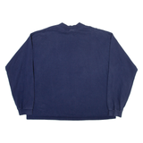 NIKE Mens T-Shirt Blue Long Sleeve XL