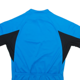 SCOTT Mens Jersey Blue 1/4 Zip L