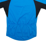 SCOTT Mens Jersey Blue 1/4 Zip L