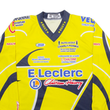 DIFFUSPORT Mens Jersey Yellow Long Sleeve V-Neck XS