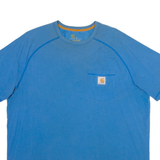 CARHARTT Mens T-Shirt Blue XL