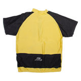 SMASH Mens Jersey Gold 1/4 Zip M