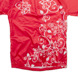 CRANE Womens Jersey Red 1/4 Zip S