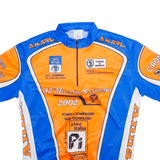 CONFESSIONAL ANNA Womens Jersey Orange 1/4 Zip M