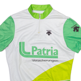 DESCENTE Mens Jersey White 1/4 Zip M