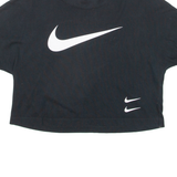 NIKE Cropped Womens T-Shirt Black M