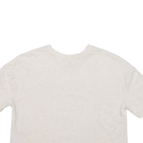 KANGOL Cropped Womens T-Shirt Grey UK 4