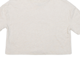 KANGOL Cropped Womens T-Shirt Grey UK 4