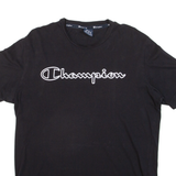 CHAMPION Mens T-Shirt Black M