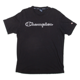 CHAMPION Mens T-Shirt Black M