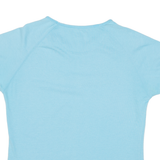 REEBOK Womens T-Shirt Blue S