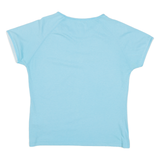 REEBOK Womens T-Shirt Blue S