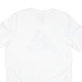 ADIDAS Mens T-Shirt White M