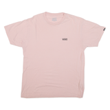VANS Womens T-Shirt Pink M