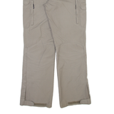 JACK WOLFSKIN Cargo Outdoor Womens Trousers Beige Regular Bootcut W30 L30