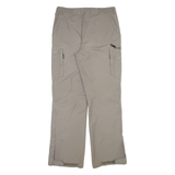 JACK WOLFSKIN Cargo Outdoor Womens Trousers Beige Regular Bootcut W30 L30