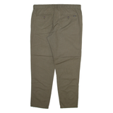 ESPRIT Mens Trousers Green Relaxed Tapered W36 L29