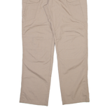 Cargo Mens Trousers Beige Relaxed Straight W32 L30
