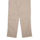 Cargo Mens Trousers Beige Relaxed Straight W32 L30