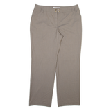 VITTORIA VERANI Womens Trousers Beige Relaxed Straight W36 L30