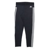 ADIDAS Womens Leggings Grey Skinny M W26 L26