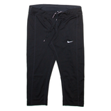 NIKE Three Quarter Womens Leggings Black Skinny S W24 L17