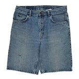 Levis Denim Shorts - 34W 10L Blue Denim