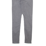 LEVI'S 721 High Rise Womens Jeans Grey Slim Skinny Stone Wash W26 L30