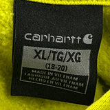 Carhartt Hoodie - XL Yellow Cotton