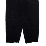 LE COLLEZIONI STRUCTURE Womens Corduroy Trousers Blue Relaxed Tapered W36 L28