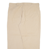 TOMMY HILFIGER Mens Corduroy Trousers Cream Regular Straight W40 L29