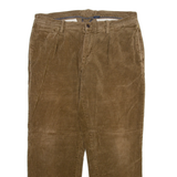 PENDLETON Mens Corduroy Trousers Beige Regular Straight W34 L28