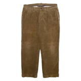 PENDLETON Mens Corduroy Trousers Beige Regular Straight W34 L28