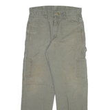 BULWARD Carpenter Mens Trousers Grey Regular Straight W30 L30