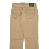 LEVI'S 514 Mens Trousers Beige Slim Straight W32 L30