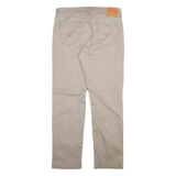 LEVI'S 541 Mens Trousers Beige Regular Straight W34 L31
