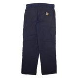 CARHARTT Mens Trousers Blue Relaxed Straight W30 L30