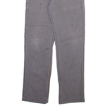 CARHARTT Mens Trousers Grey Relaxed Straight W30 L32