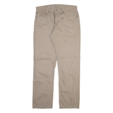 LEVI'S 559 Mens Trousers Beige Regular Straight W36 L34