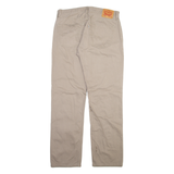 LEVI'S 559 Mens Trousers Beige Regular Straight W36 L34