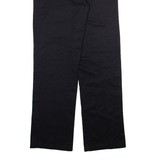 DICKIES Mens Trousers Black Regular Straight W30 L32