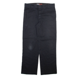 DICKIES 874 Workwear Mens Trousers Black Regular Straight W36 L32
